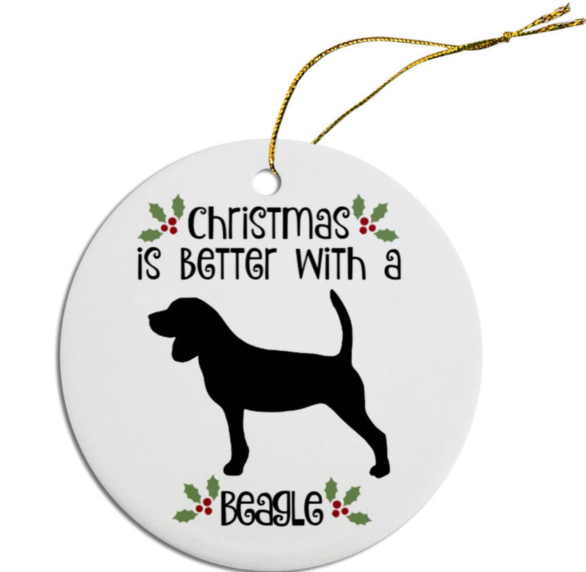 Dog Breed Christmas Ornament