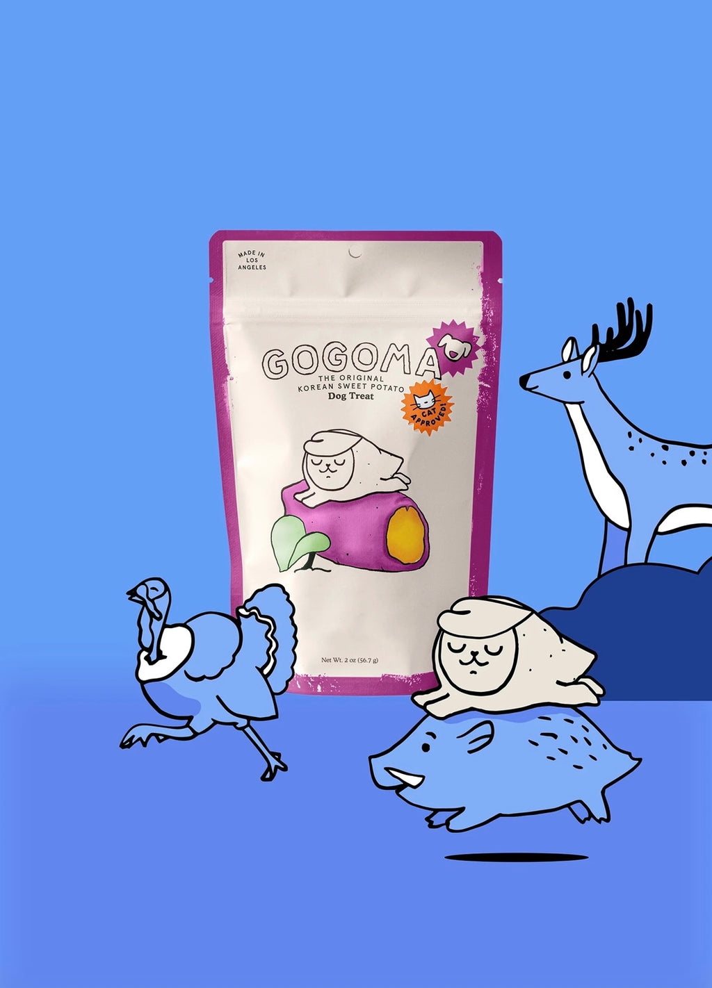 Gogoma Freeze Dried Cat and Dog Treats