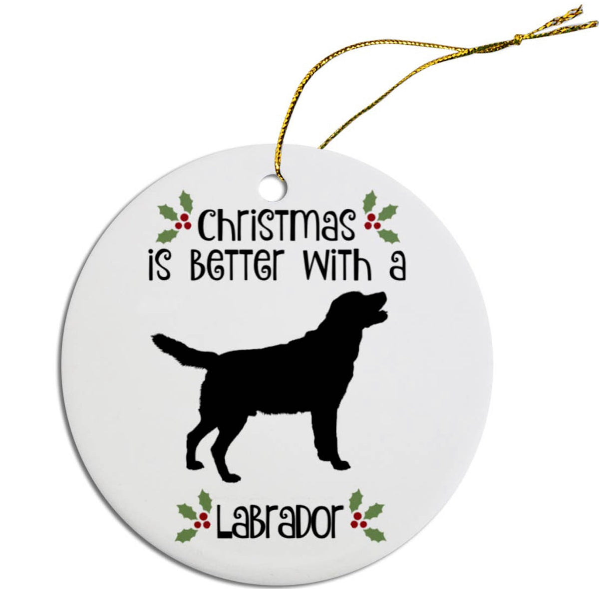 Dog Breed Christmas Ornament