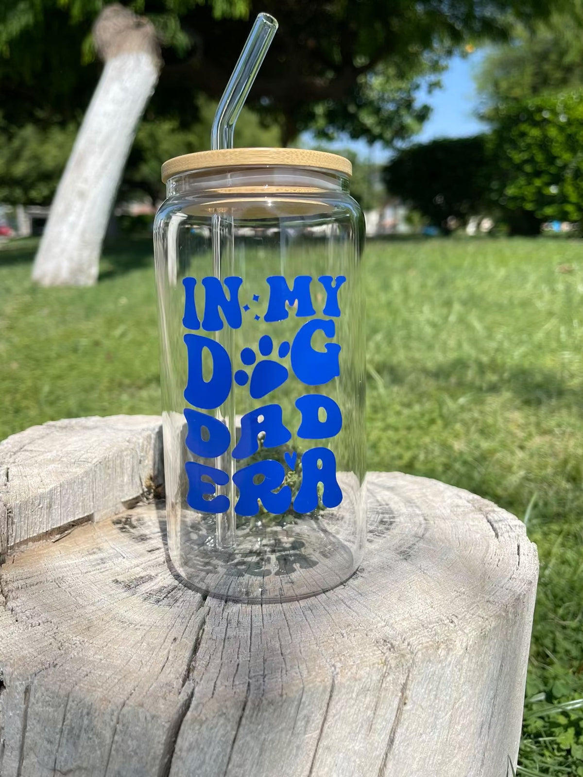 Era Iced Coffee Glass Dog