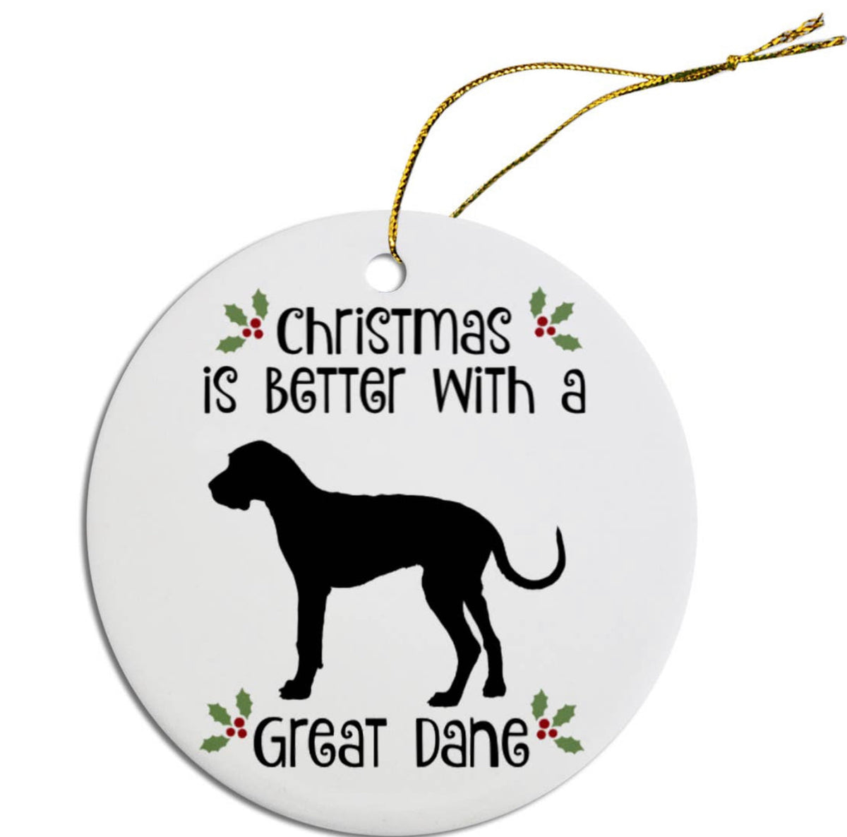 Dog Breed Christmas Ornament