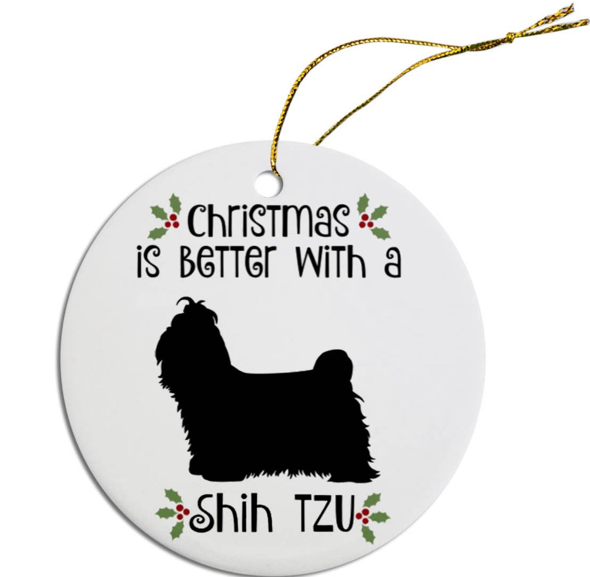 Dog Breed Christmas Ornament