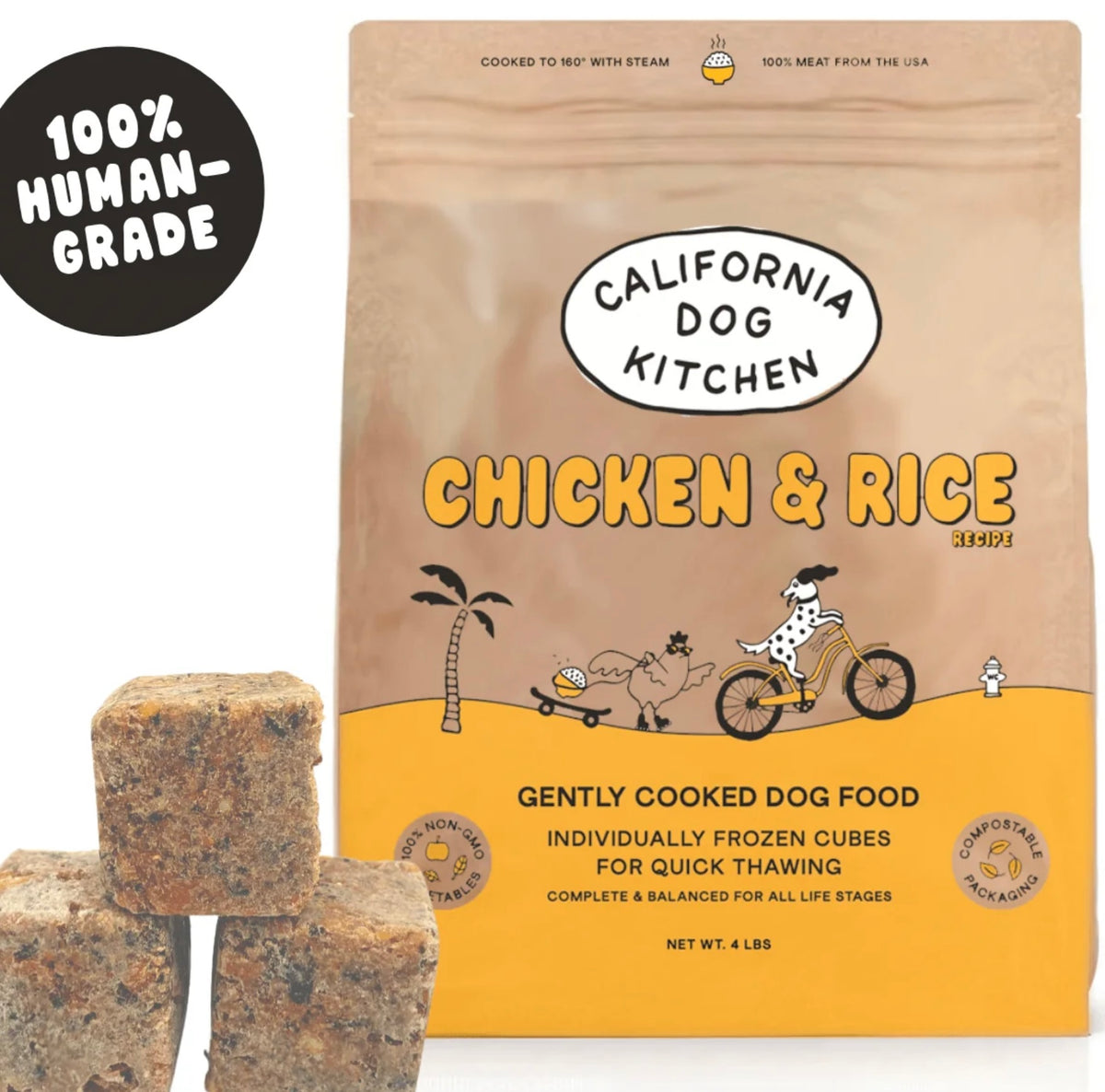 California Dog Kitchen 4lb Bag