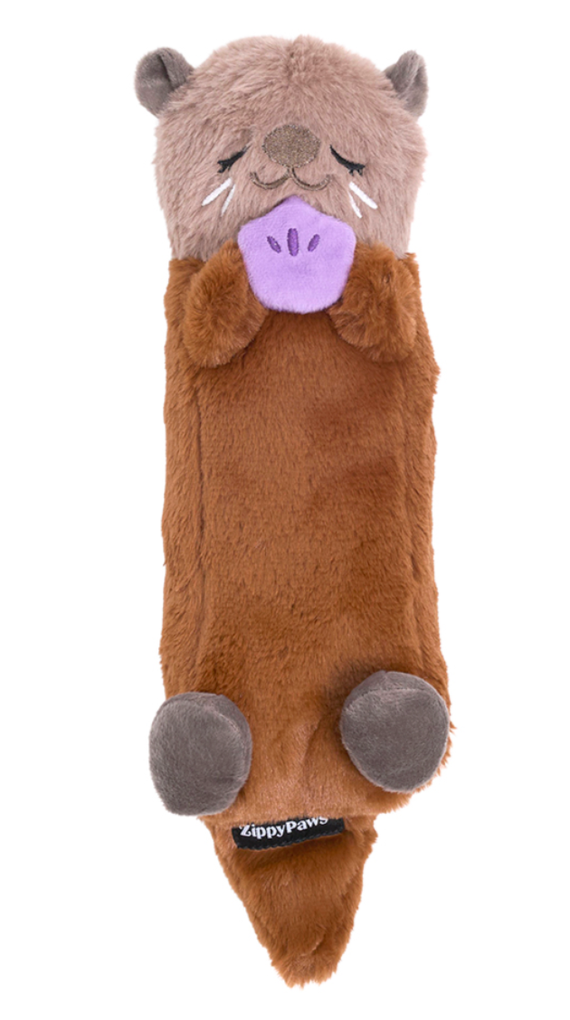 Zippy Paws Snooziez with Shhhqueaker