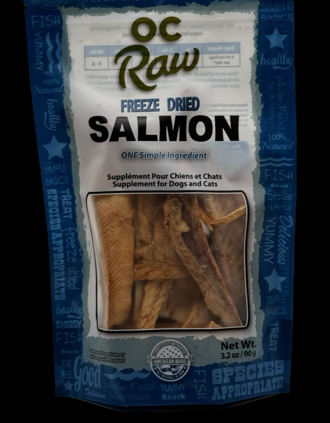 OC Raw Freeze Dried Single Ingredient Treats