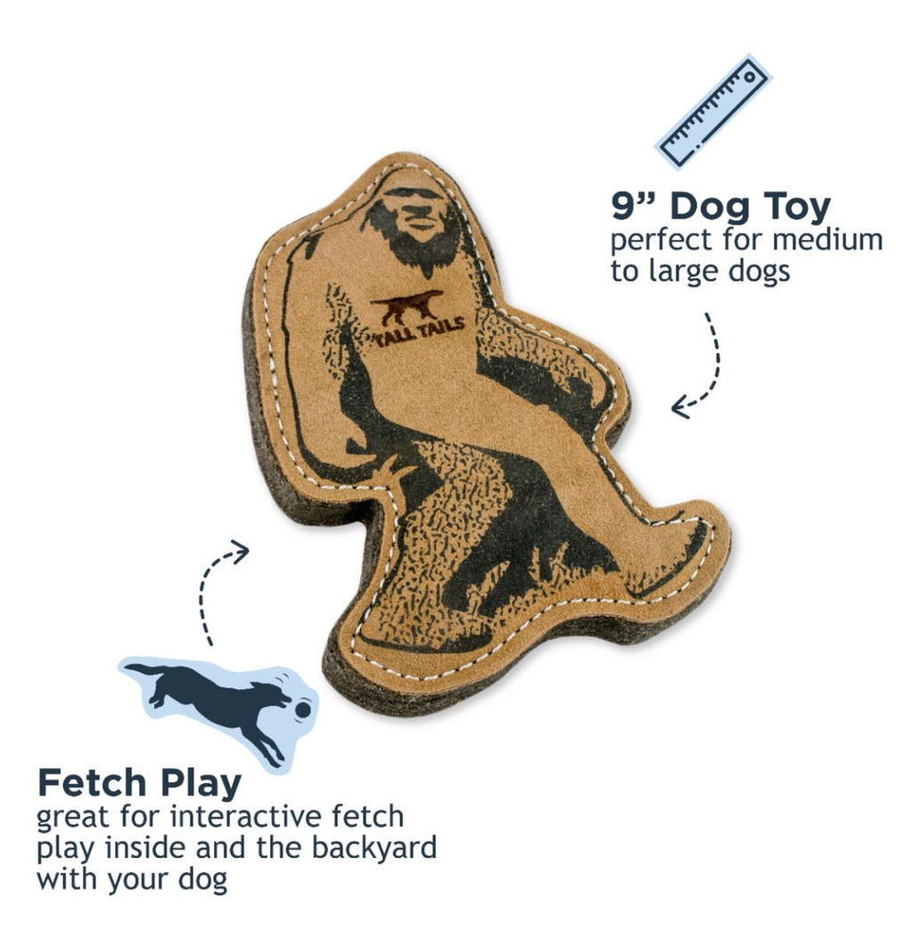 Tall Tails Natural Letaher Big Jr Toy