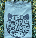 Less People More Cats Tee