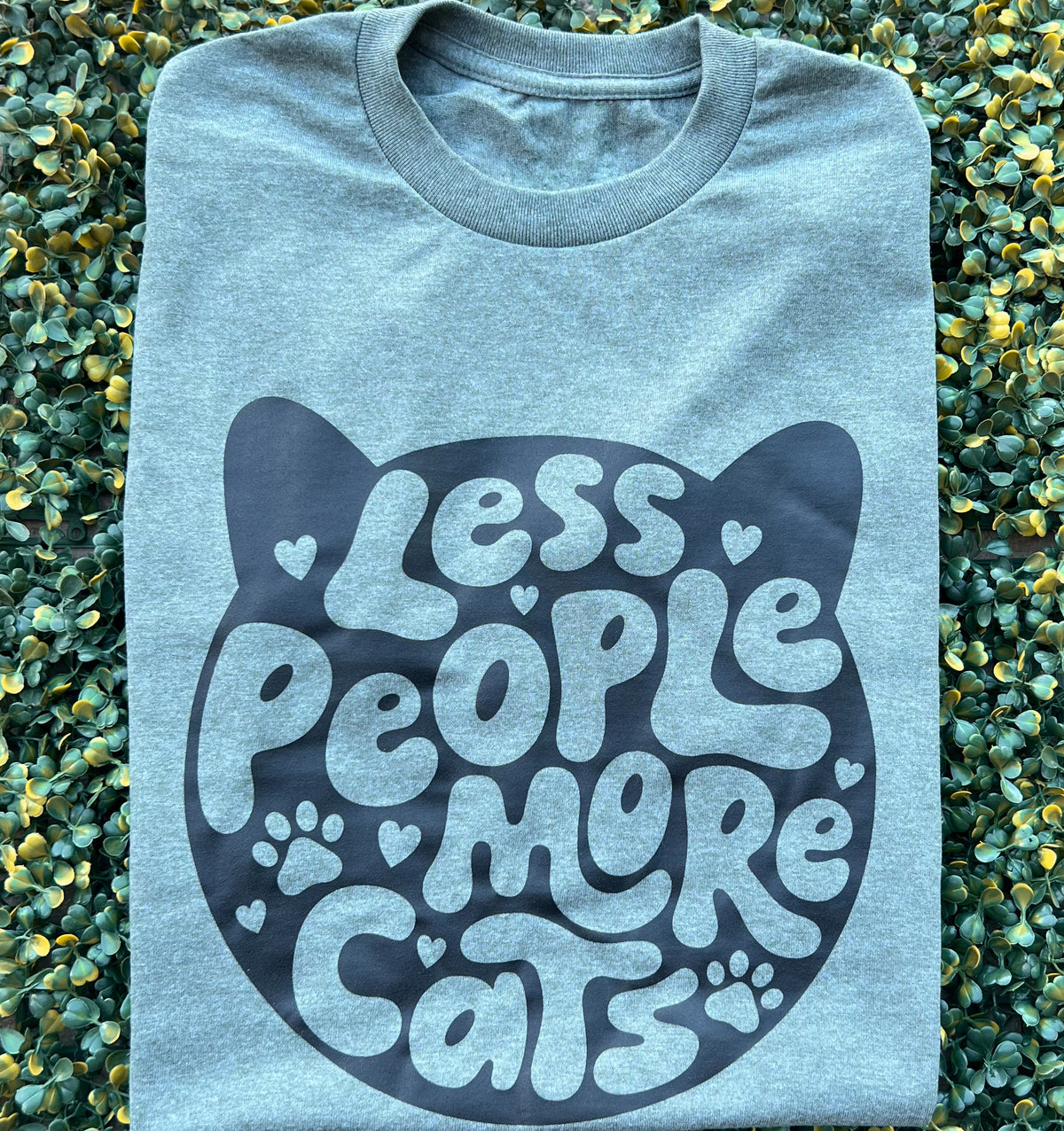 Less People More Cats Tee
