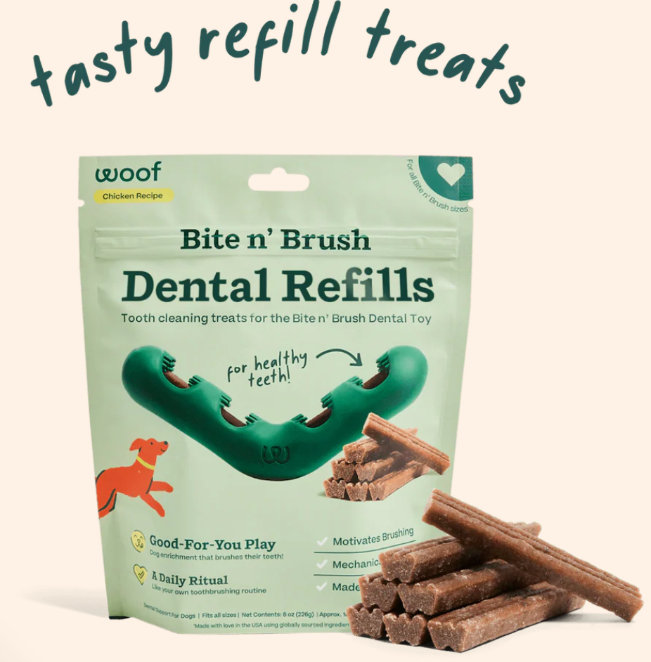 Woof Bite n' Brush Refill Packs
