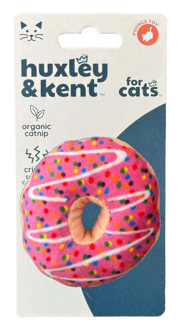 Strawberry Donut Cat Toy