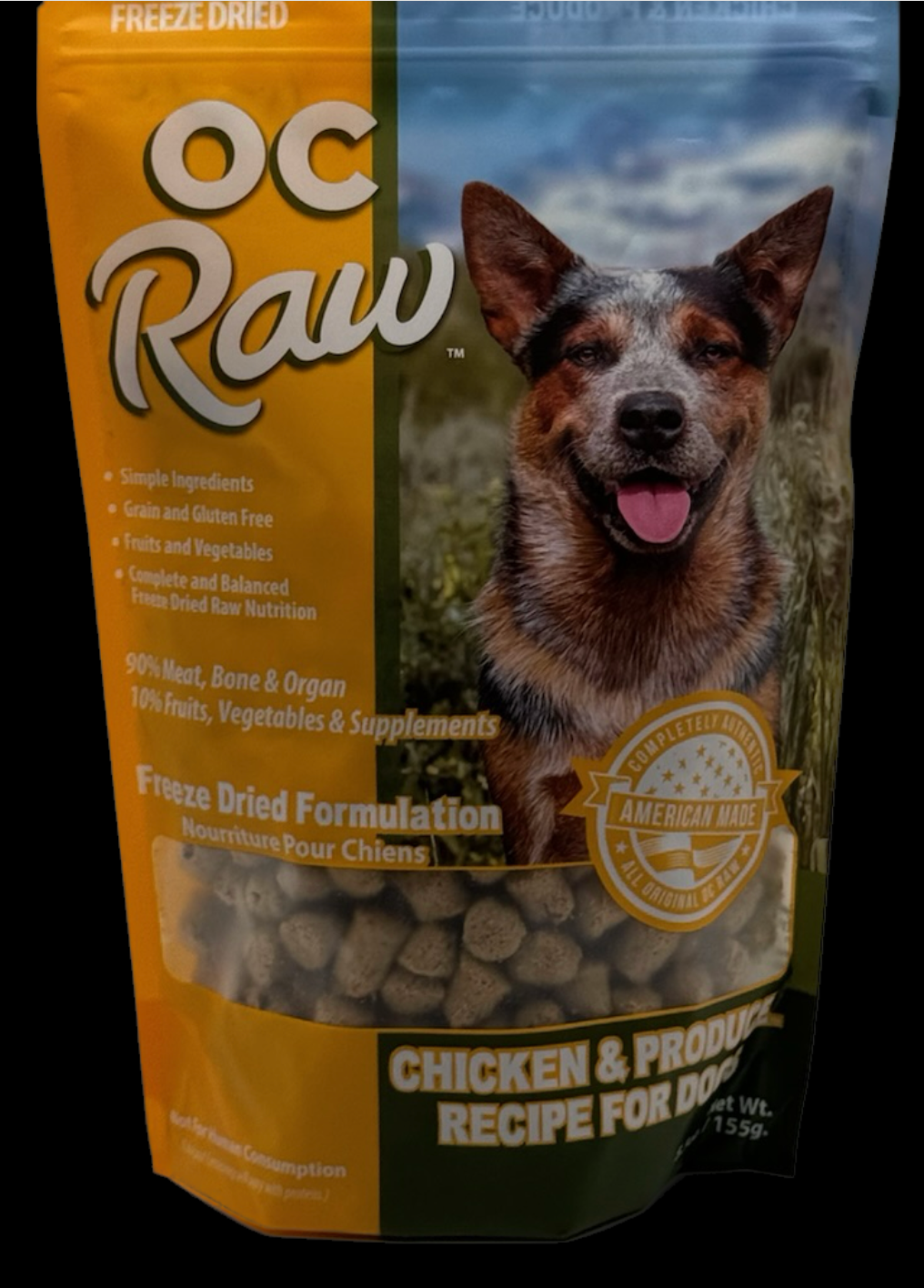 OC Raw Freeze Dried Meaty Rox 5.5 oz