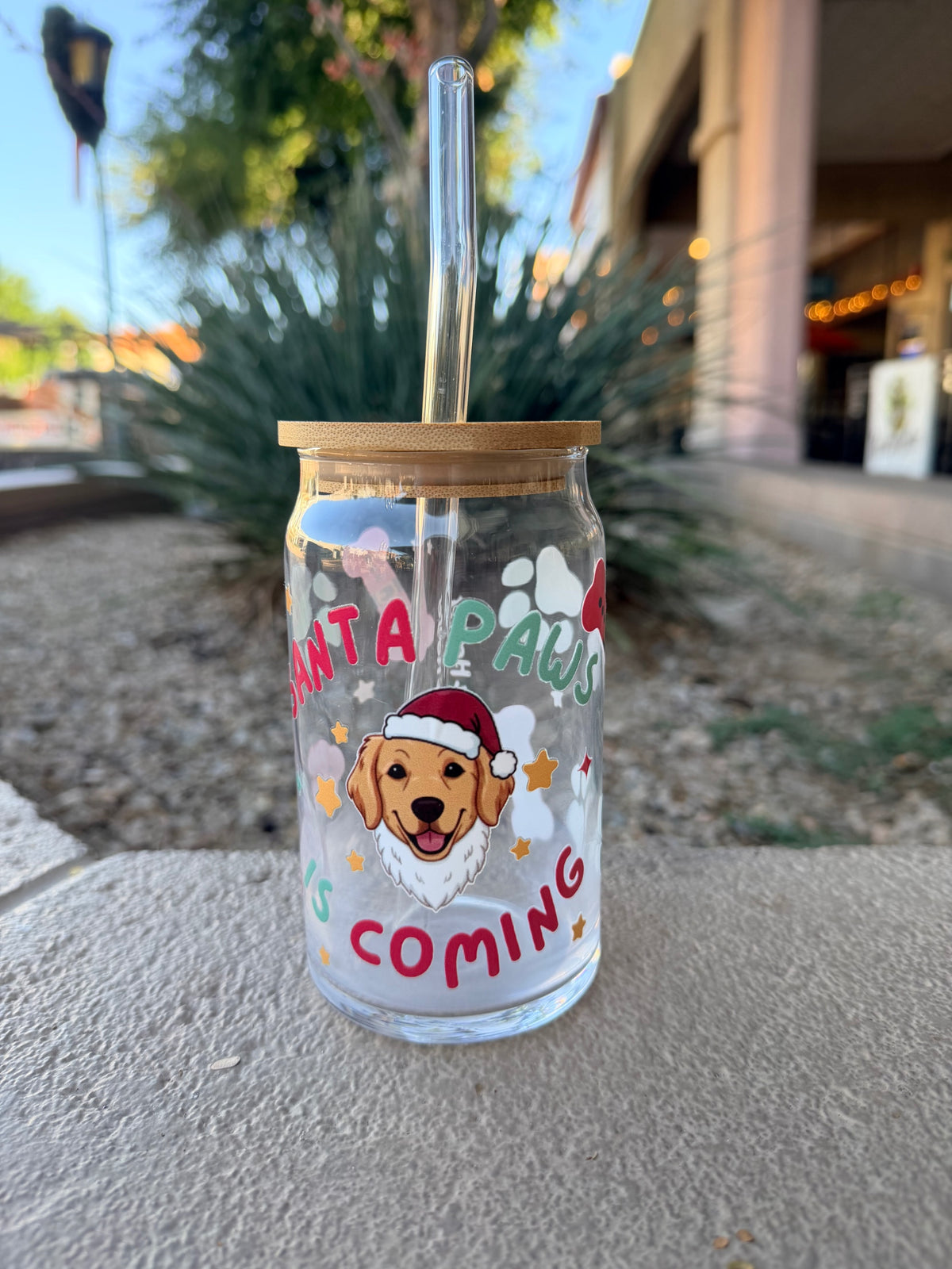 Christmas Iced Coffee Cups