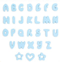 Springland Silicone Dog Charms | Letters & Symbols for Personalized Dog Collars and Leashes- Sky Blue