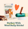 Woof Free Range Bully Sticks 6"- 5 pack