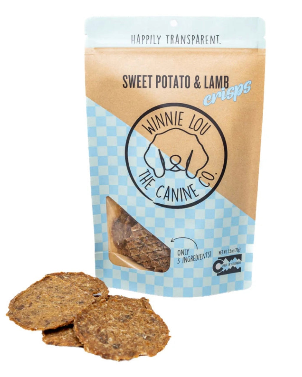 Winnie Lou Sweet Potato Lamb Crisps